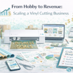 Vinyl cutting machine