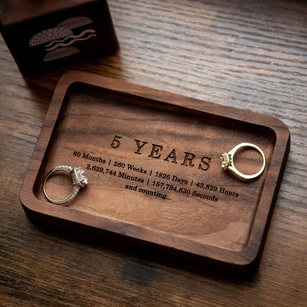 Anniversary Gifts for the 5th Anniversary