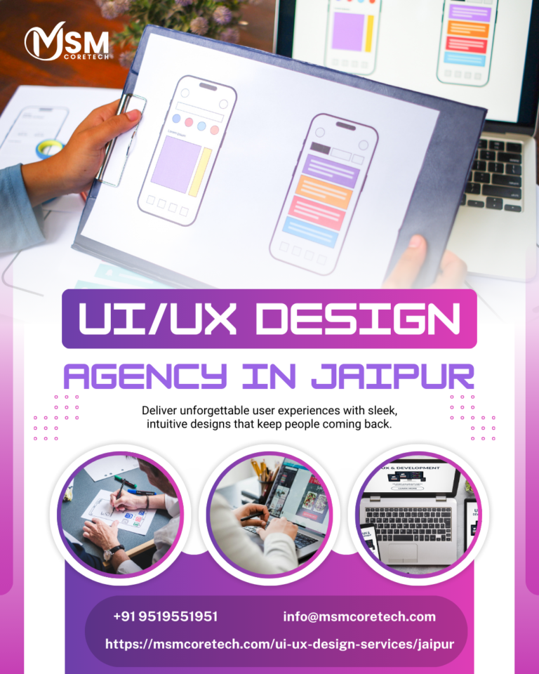UI UX design agency in Jaipur