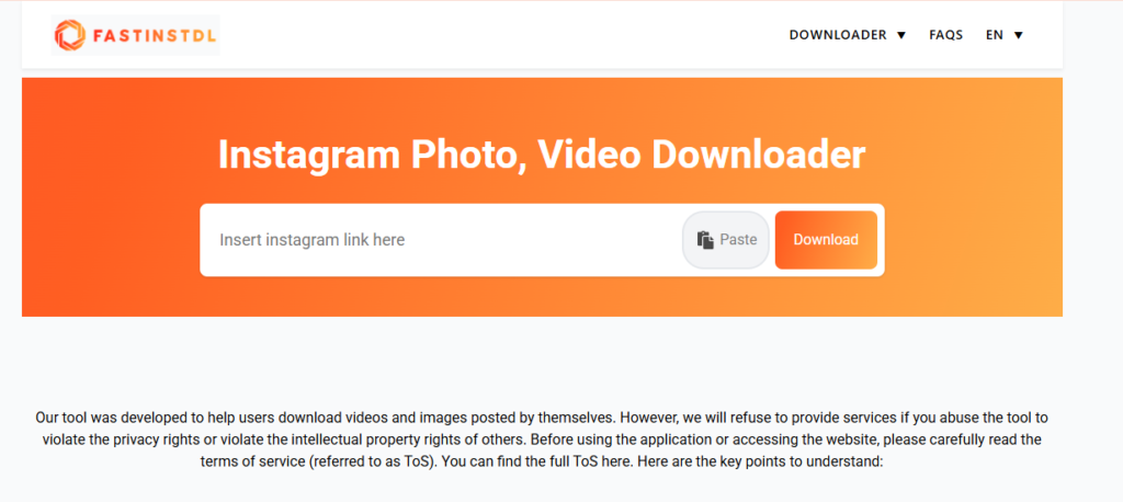 Video Downloader Instagram Tips with Fastdl App