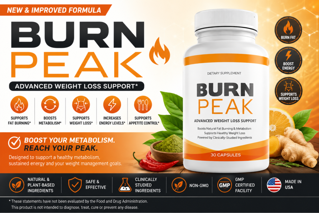 Burn Peak Reviews 2026 – Energy & Fat Burning Supplement