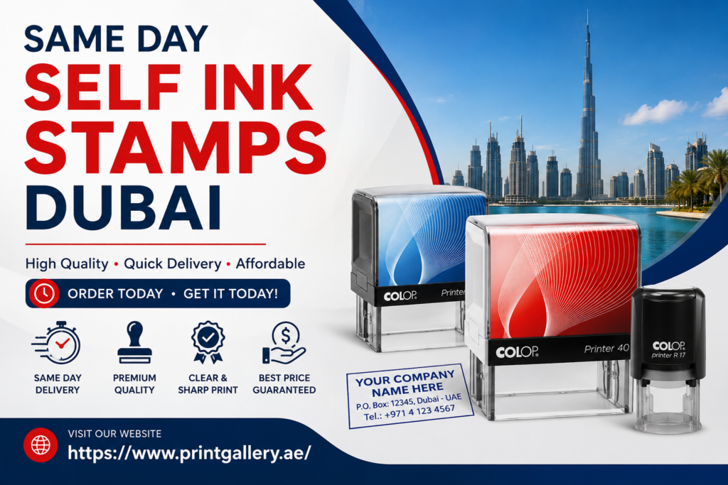 Same Day Self Ink Stamps Dubai