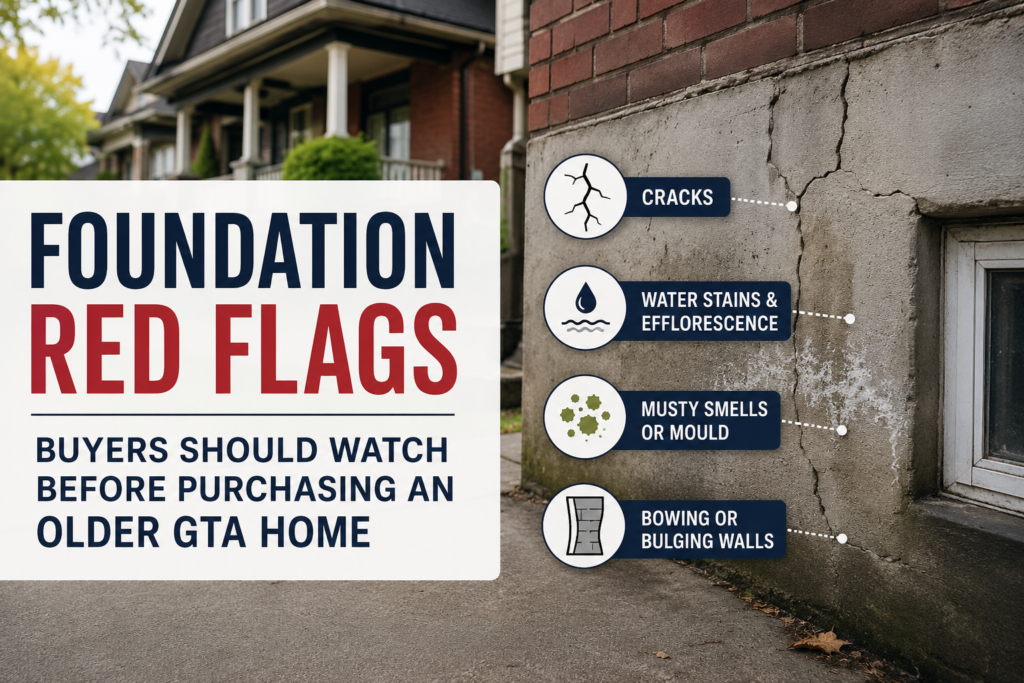 Foundation Red Flags Buyers Should Watch Before Purchasing an Older GTA Home