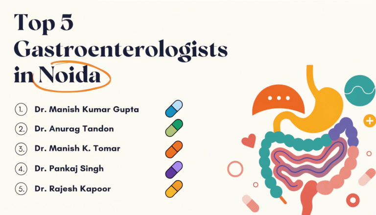 Top 5 Gastroenterologists in Noida