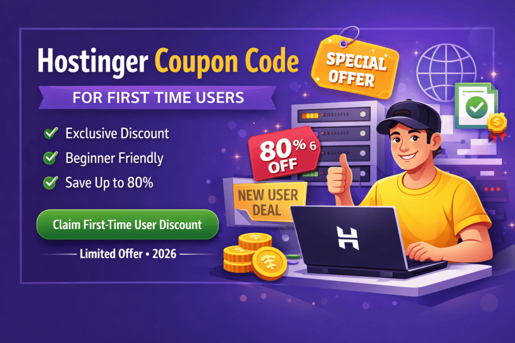 Hostinger Coupon Code for First Time User