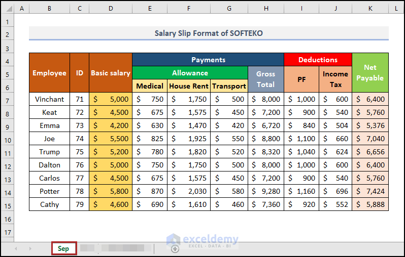 payroll-excel