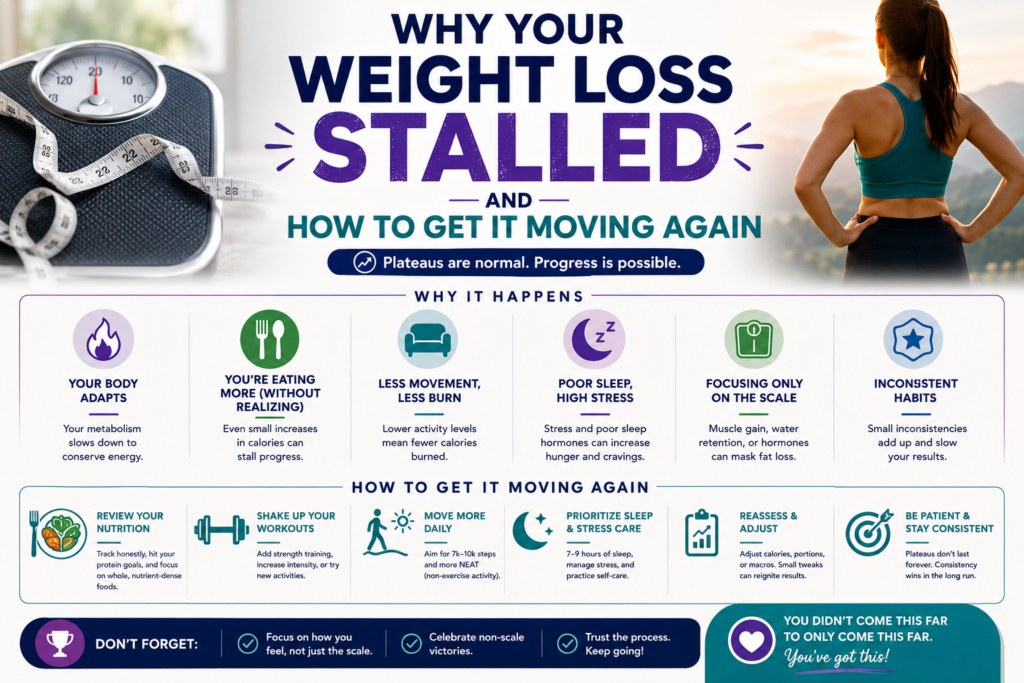 Why Your Weight Loss Stalled — And How to Get It Moving Again