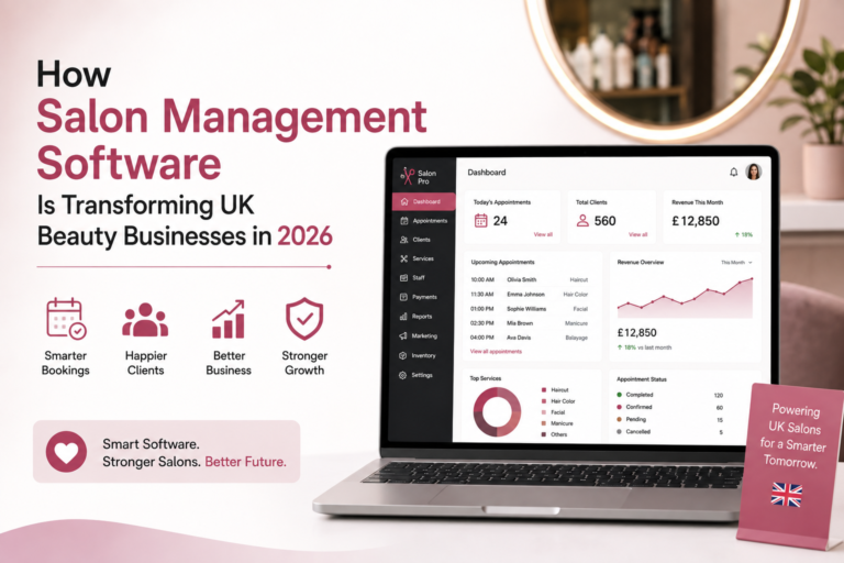 How Salon Management Software Is Transforming UK Beauty Businesses in 2026