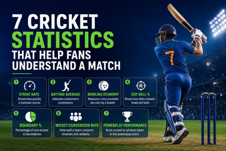 7 Cricket Statistics That Help Fans Understand a Match
