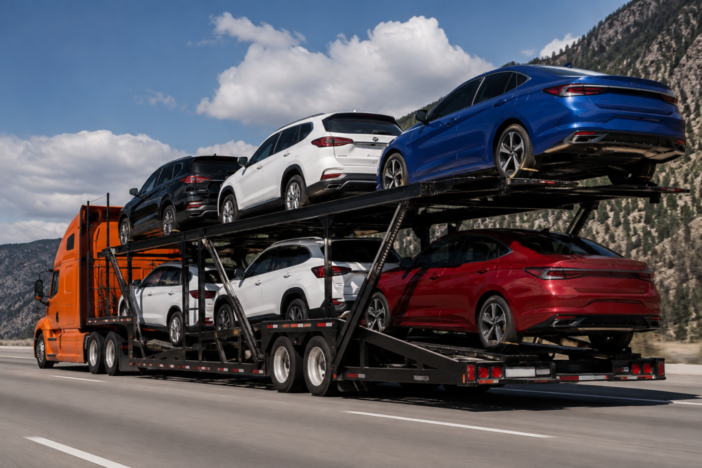 shipping a car from washington to california