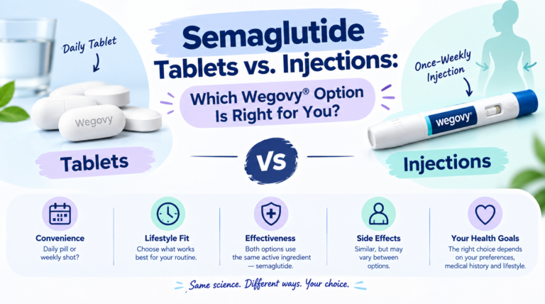 Semaglutide Tablets vs Injections: Which Wegovy Option Is Right for You