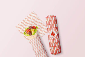 Shawarma paper wrap