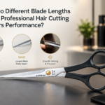 Professional hair cutting scissors