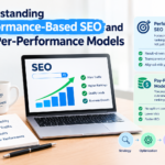 Performance-Based SEO Workspace Infographic