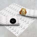 Custom printed butcher paper